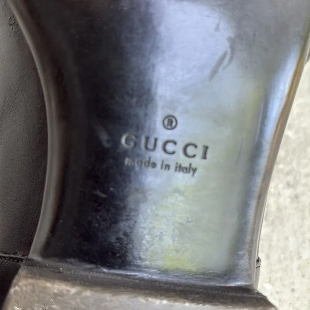 Gucci  leather loafers